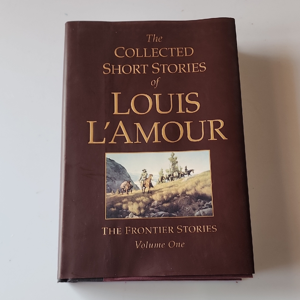 ☆Louis L'amour, The Frontier Stories, Hard Cover Book. Volume 1.